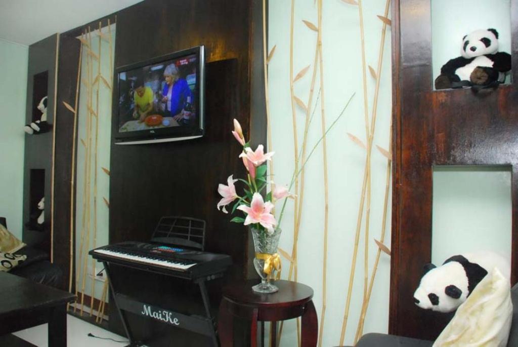 טאגבילראן סיטי Panda Tea Garden Suites מראה חיצוני תמונה